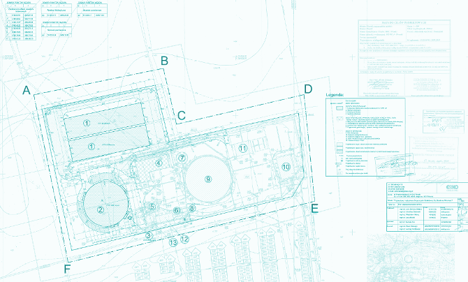 Plan nowej oczyszczalni