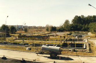 Oczyszczalnia przed modernizacją